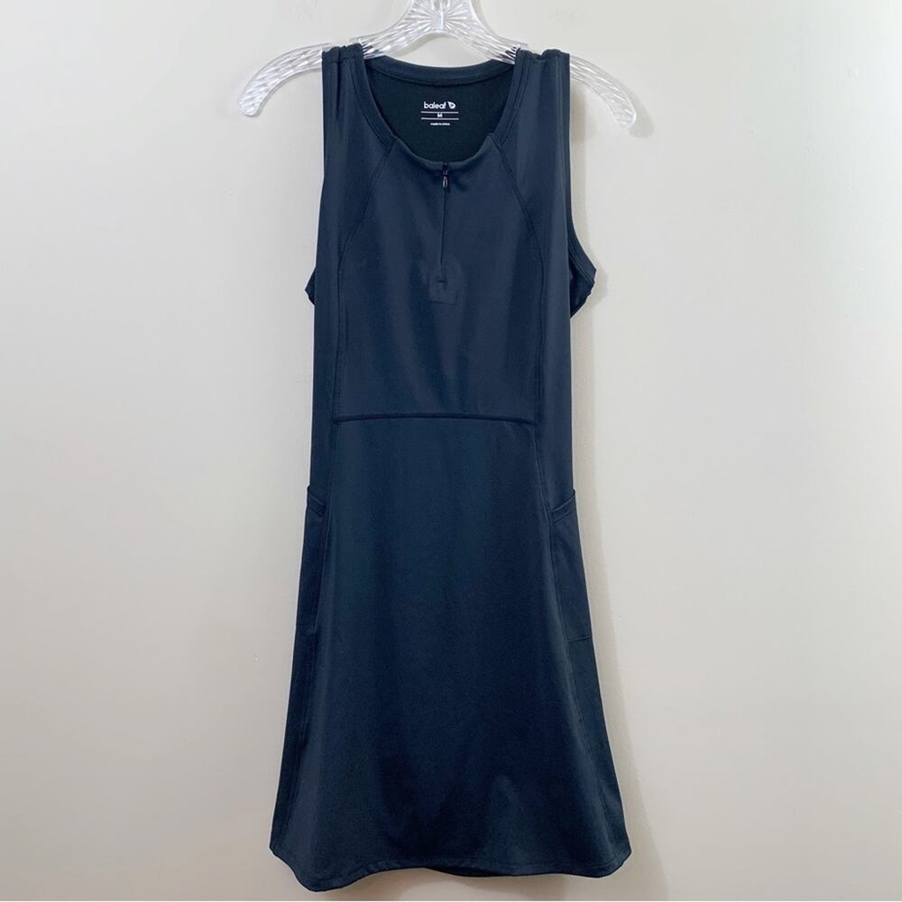 Baleaf Charcoal Gray Sleeveless Cutout Back Dress
